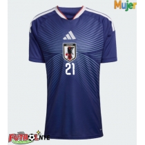 Camiseta Japón Hiroki Ito #21 Primera Equipación para mujer Mundial 2026 manga corta